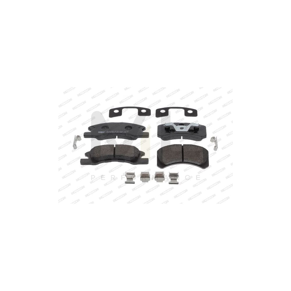 Ferodo Premier Eco Friction FDB1988 Brake Pad Set With Acoustic Wear Warning, With Piston Clip, With Accessories