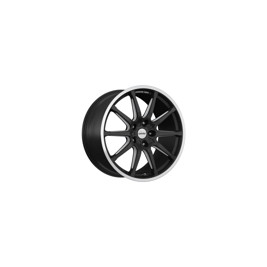 Speedline Corse SC1 Motorismo 7.5x19 ET32 SC1.9755.07X/6661 Racing Black-Matt-Rim Lip Diamond Cut Wheel