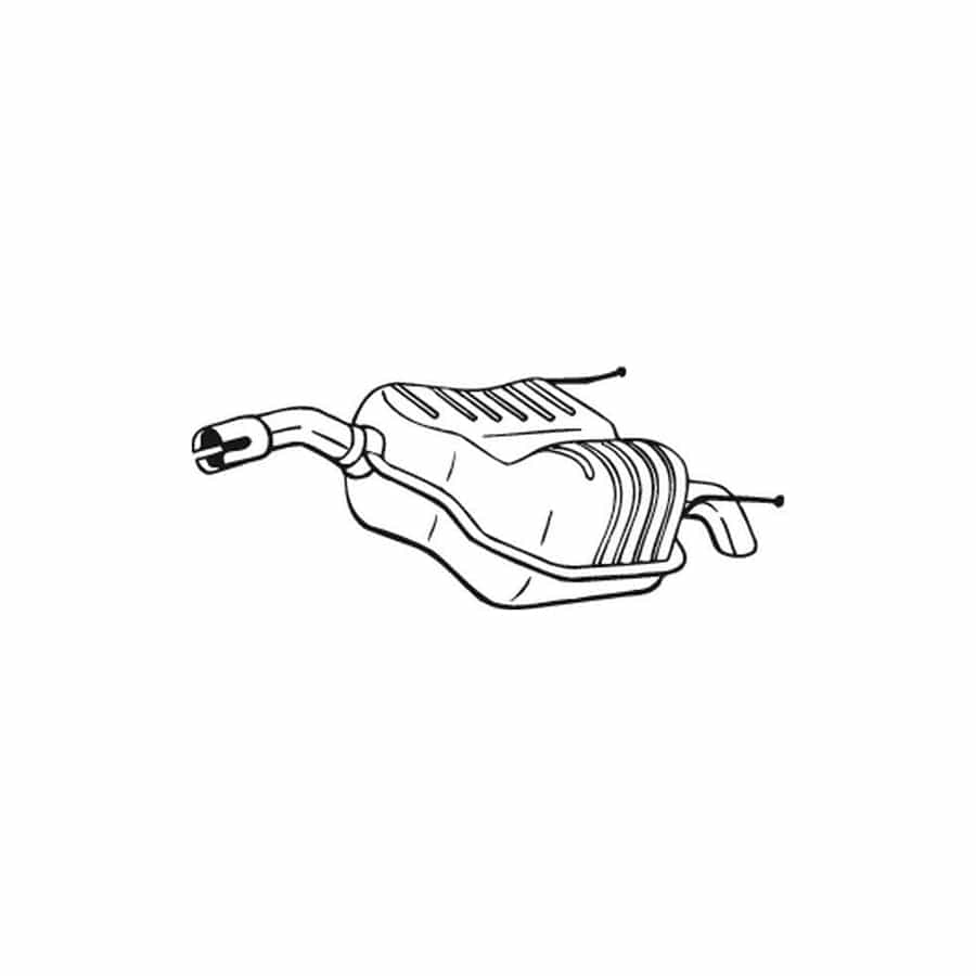 Bosal 185-095 Rear Silencer