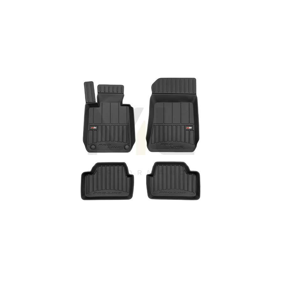 FROGUM Tailored, ProLine 3D426887 Floor mat set for BMW 1 Series Elastomer, Front and Rear, Quantity: 4, Black, (LHD)