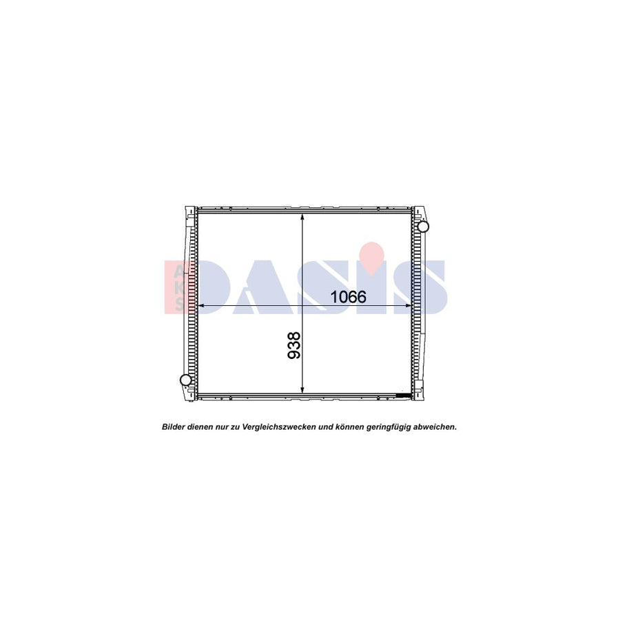 AKS Dasis 260019N Engine Radiator
