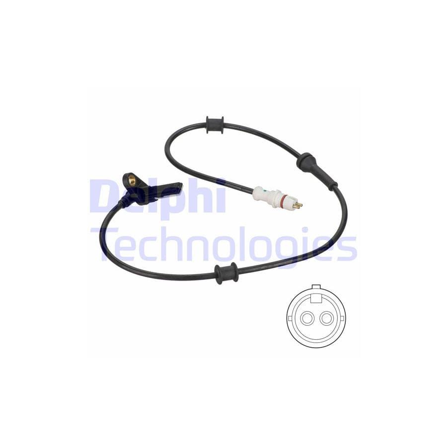 Delphi Ss20814 Abs Sensor For Renault Kangoo