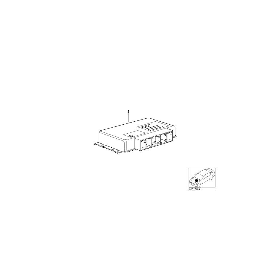 Genuine BMW 24607548312 E39 E46 E85 Exch. Basic Control Unit Egs GS8.60.4 (Inc. Z4 2.2i, 320Ci & 325ti)