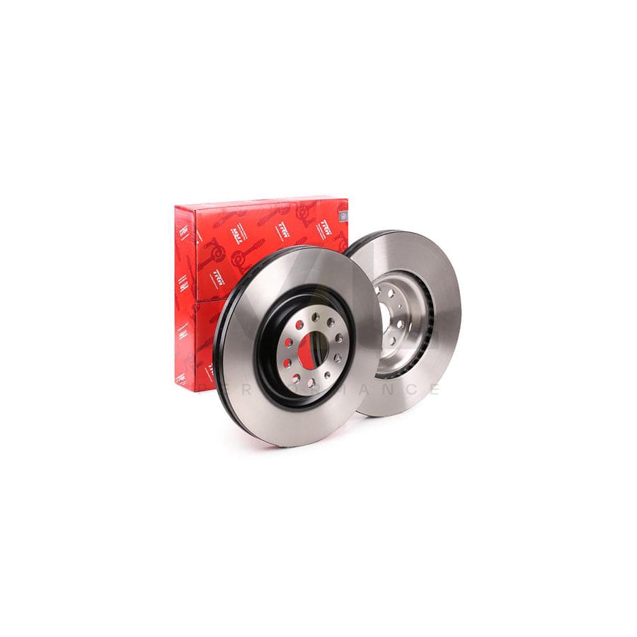 TRW DF6133S Brake Disc Vented, Painted - 1 piece