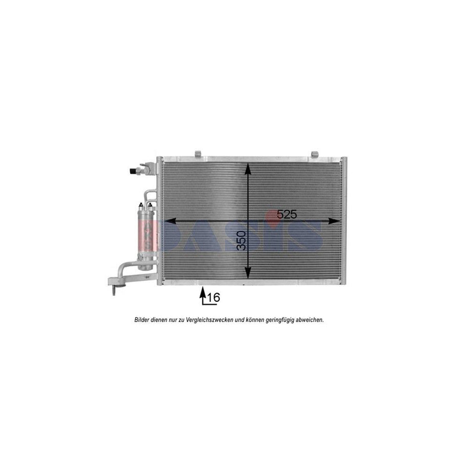 AKS Dasis 092064N Air Conditioning Condenser