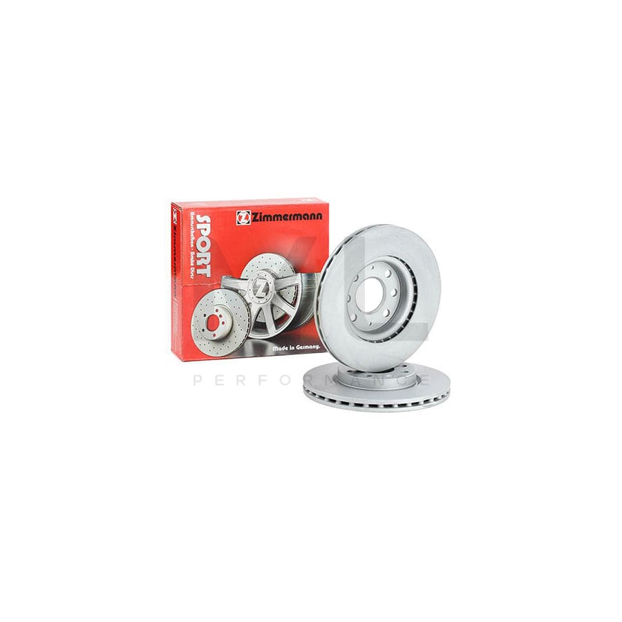ZIMMERMANN COAT Z 230.2369.20 Brake Disc Internally Vented, Coated - 1 piece