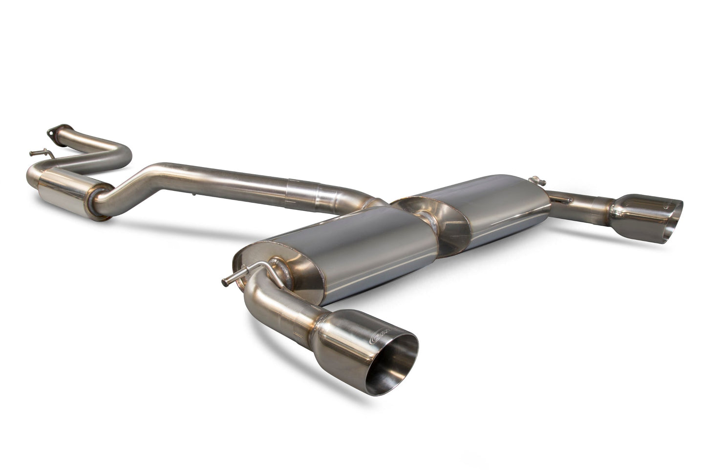 Scorpion SFD069 Ford Focus MK2 ST 63.5Mm/2.5 Resonated Cat-Back System | ML Performance UK UK