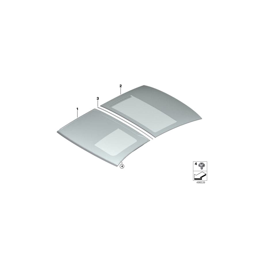 Genuine BMW 54108495821 G16 Sealing Tape (Inc. 840i, M850iX & 840iX)