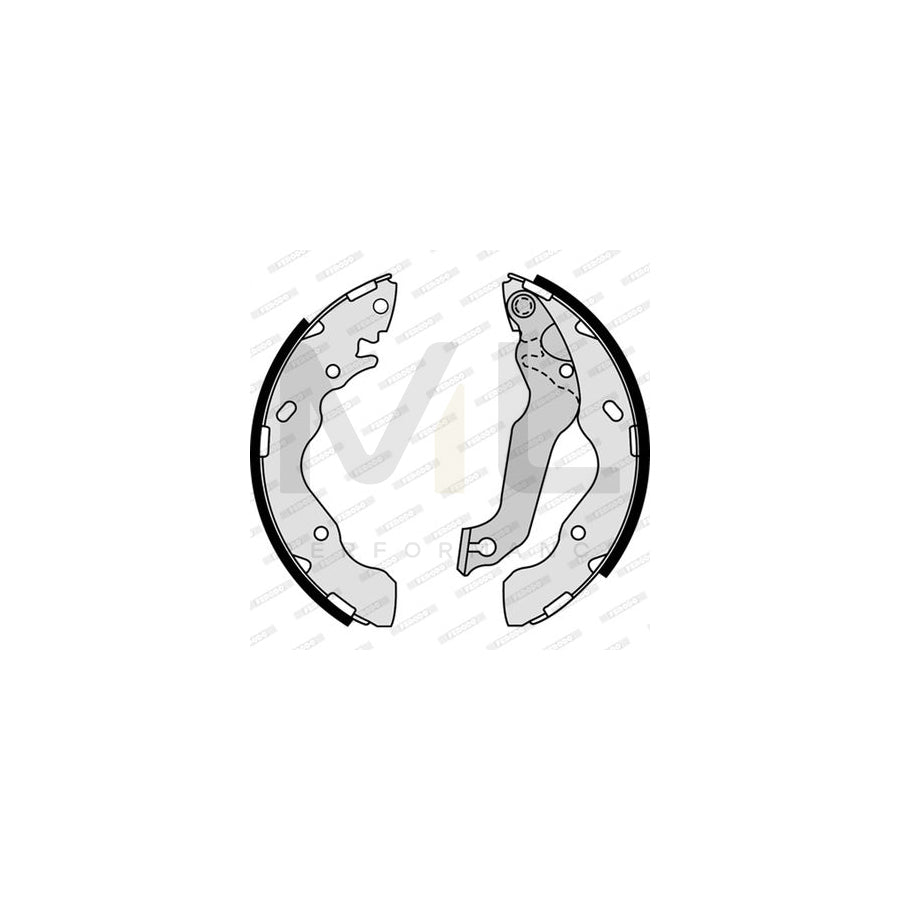 Ferodo FSB4195 Brake Shoe Set Premier