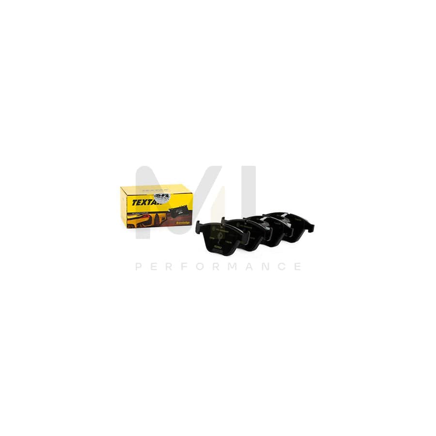 TEXTAR 2331301 Brake pad set prepared for wear indicator