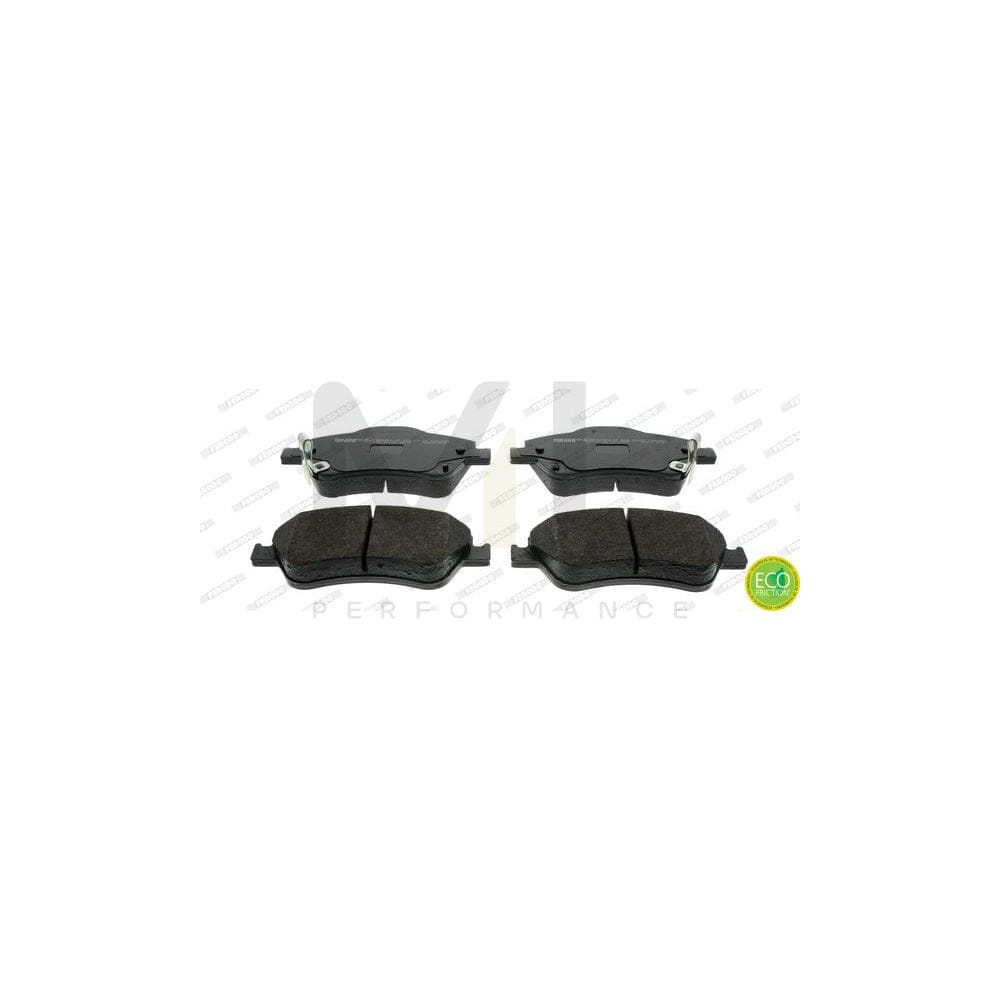Ferodo Premier Eco Friction FDB4046 Brake Pad Set With Acoustic Wear Warning, With Piston Clip, Without Accessories