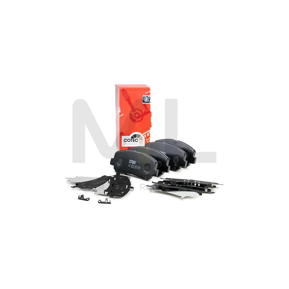 TRW Gdb3562 Brake Pad Set For Mazda Cx-5 Not Prepared For Wear Indicator, With Accessories
