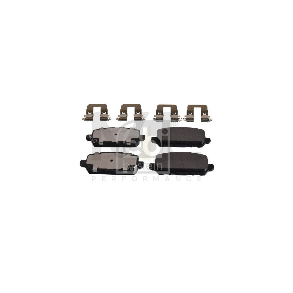 Febi Bilstein 116406 Brake Pad Set Rear Axle, With Acoustic Wear Warning