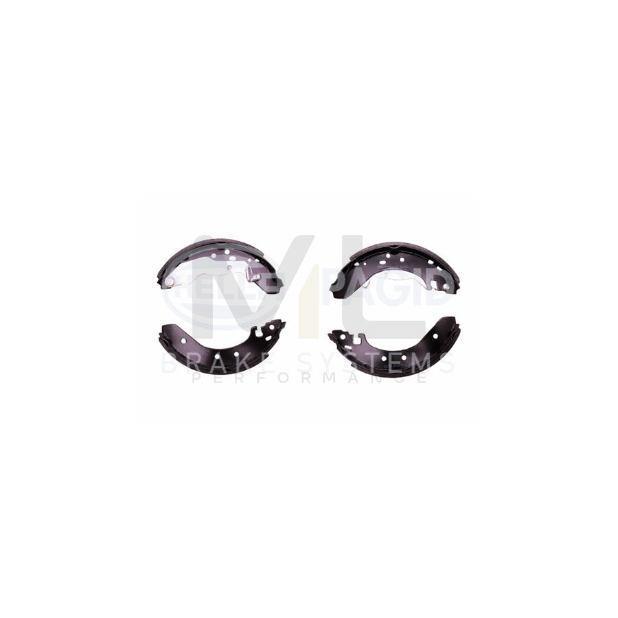 HELLA 8DB 355 001-321 Brake Shoe Set with handbrake lever | ML Performance Car Parts