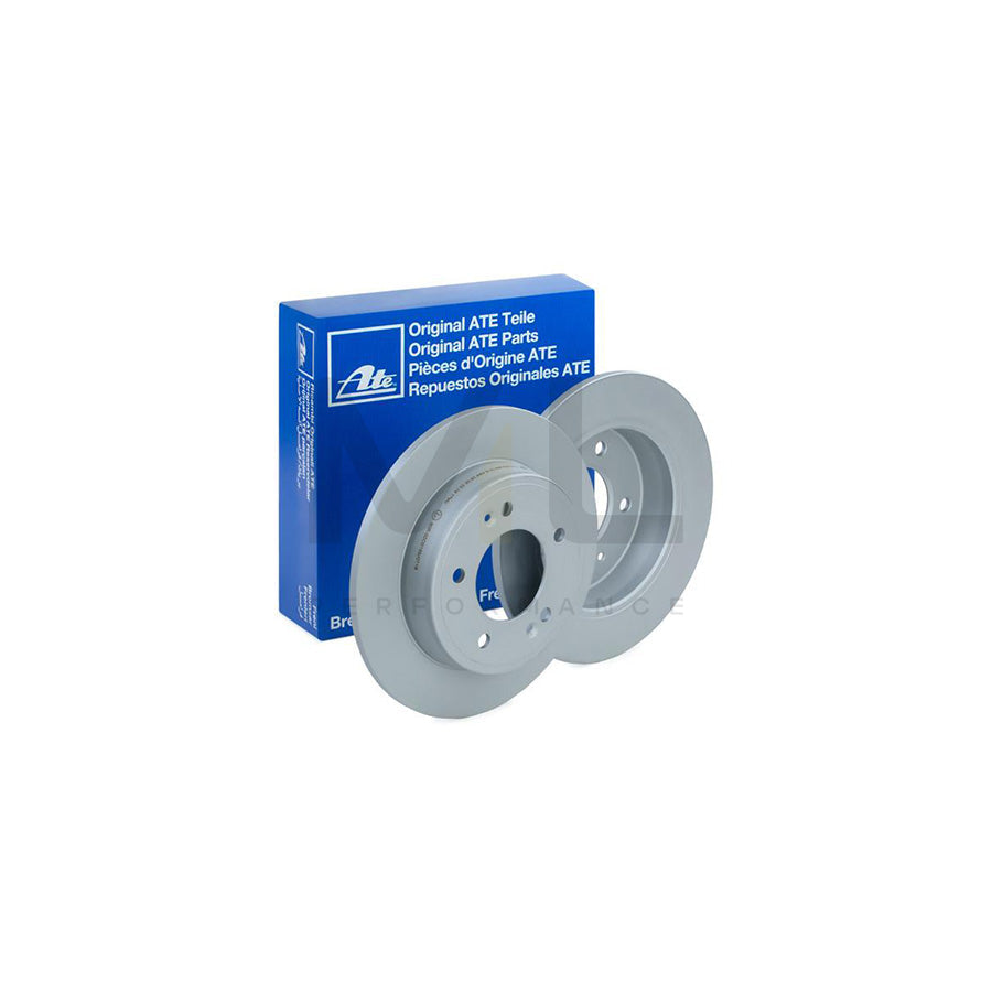 ATE 24.0110-0379.1 Brake Disc Solid, Coated, Alloyed / High-carbon - 1 piece