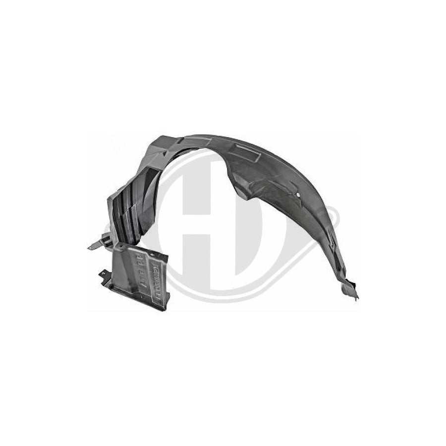 Diederichs 6600008 Panelling, Mudguard for TOYOTA Aygo (AB10)
