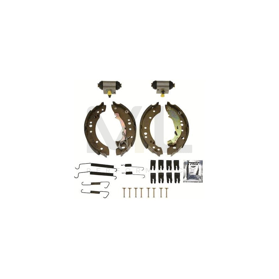 TRW Brake Kit BK1063 Brake Shoe Set with wheel brake cylinder