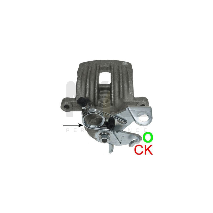 HELLA 8AC 355 383-891 Brake Caliper without holder | ML Performance Car Parts