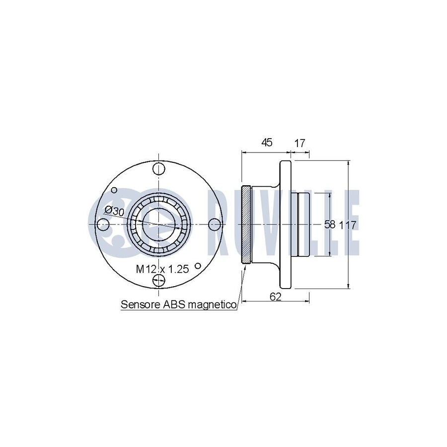 Ruville 55471 Alternator Freewheel Clutch
