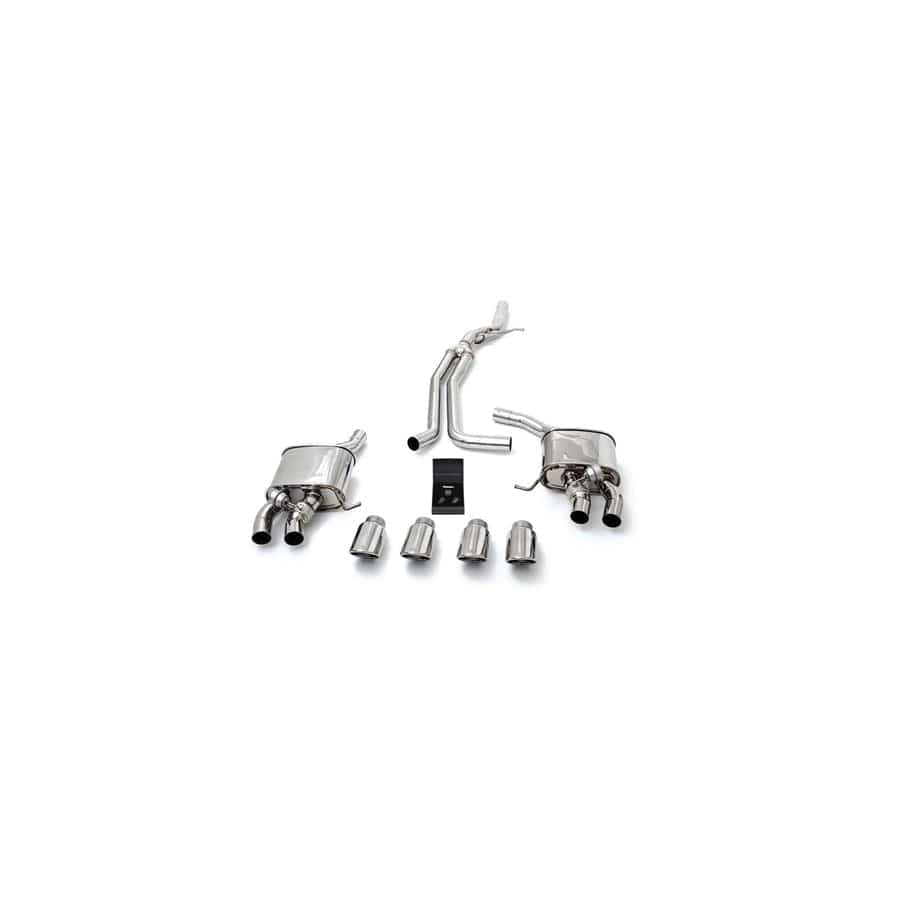 Armytrix PM2026-QS30C Valvetronic Exhaust System Porsche Macan 2.0T Facelift 2019+ with Quad Chrome 4"