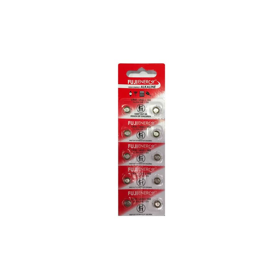 Fuji Energy LR41 Battery (Card of 10)