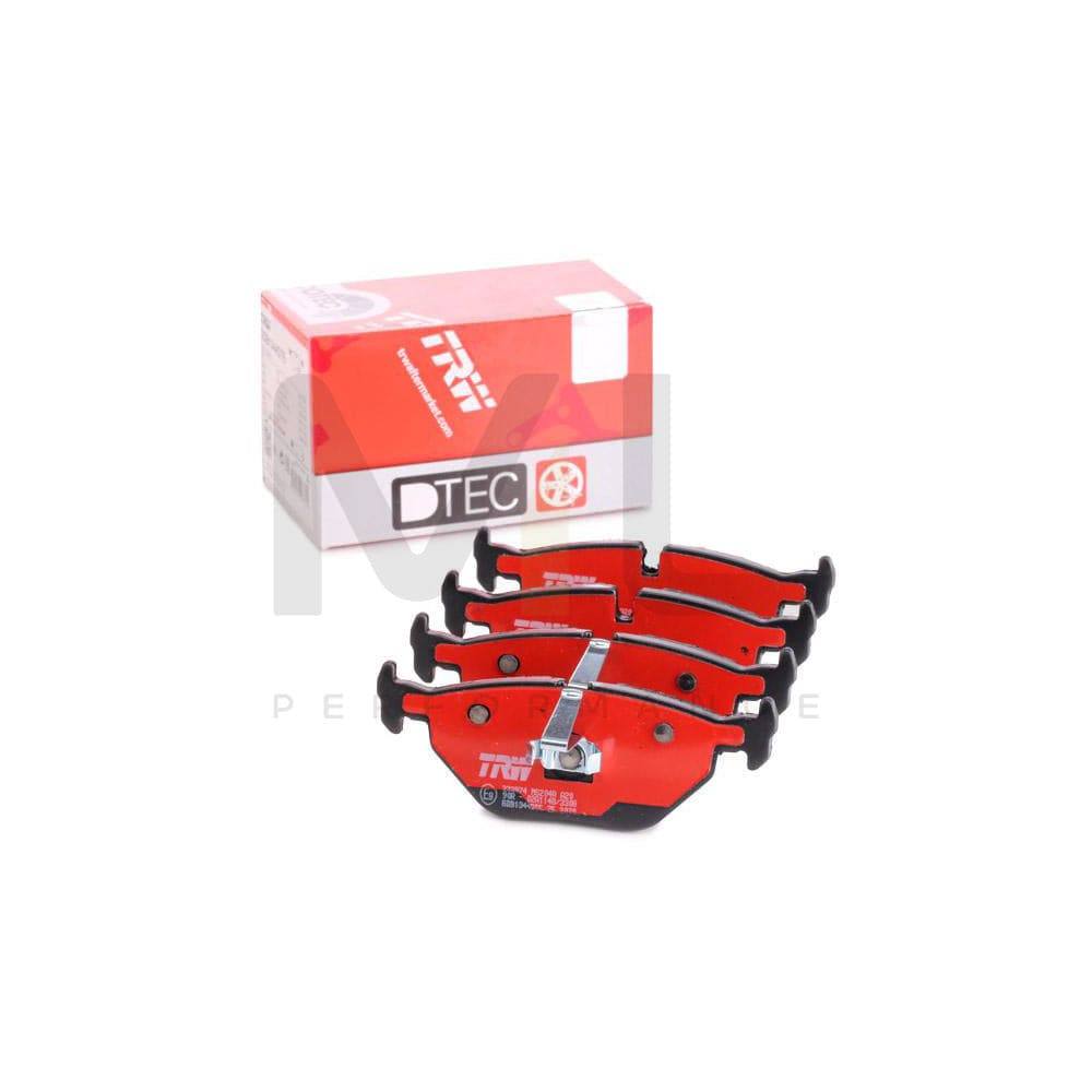 TRW Dtec Cotec Gdb1344Dte Brake Pad Set Prepared For Wear Indicator