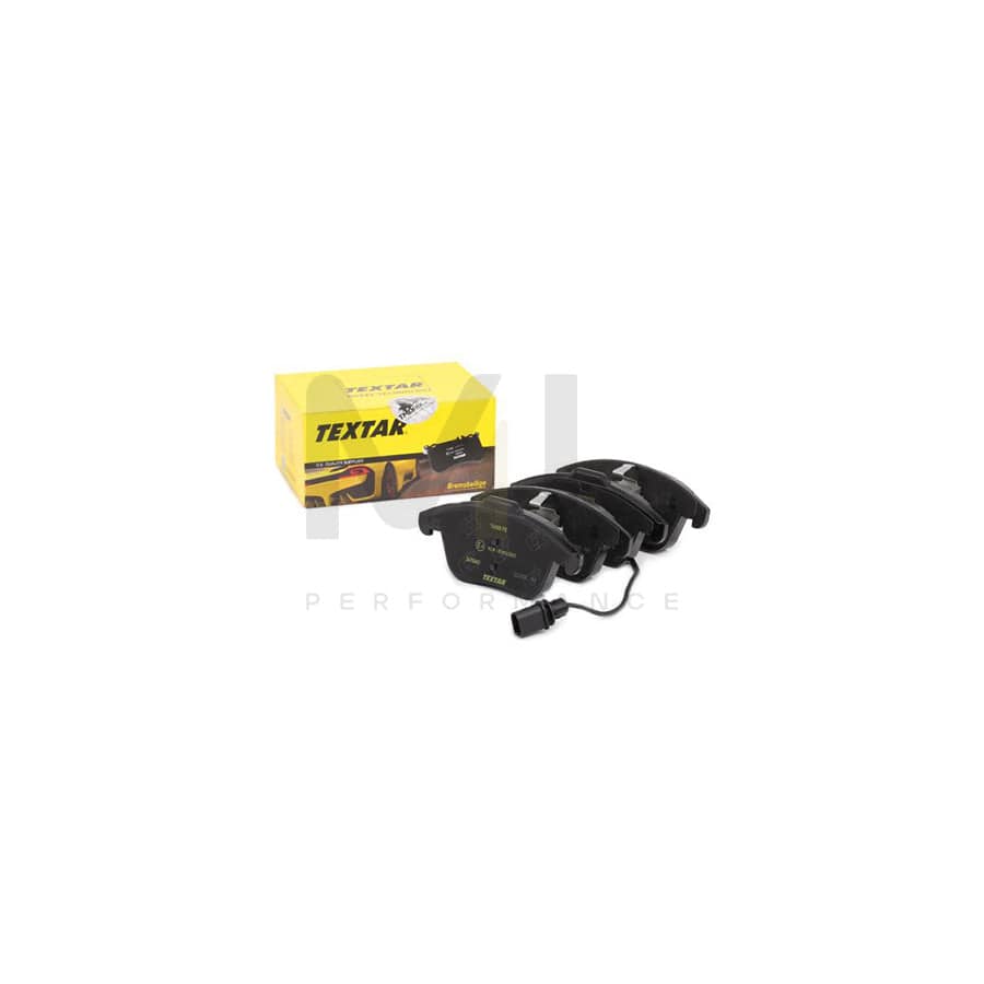 TEXTAR 2470601 Brake pad set with integrated wear warning contact