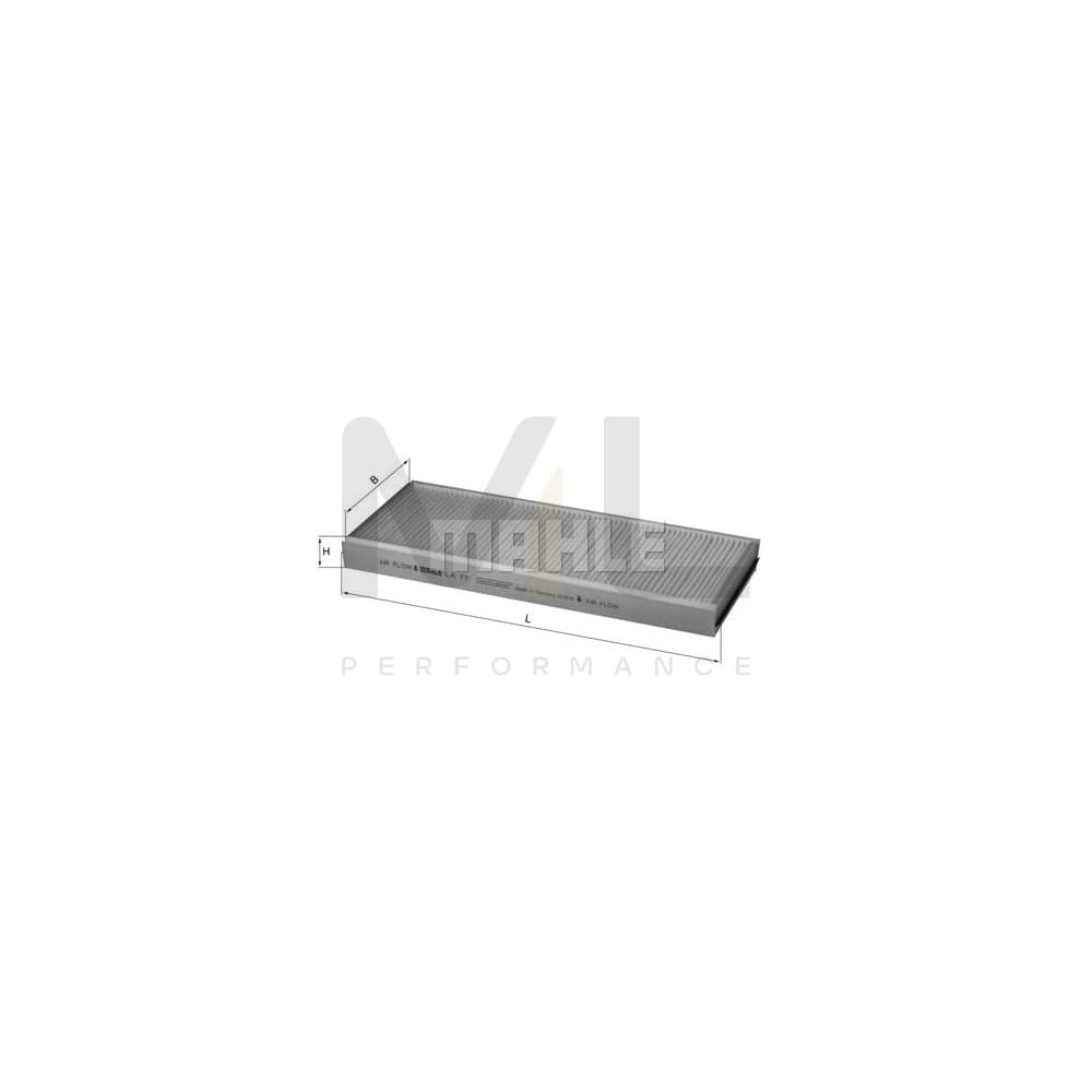MAHLE ORIGINAL LA 77 Pollen filter Particulate Filter