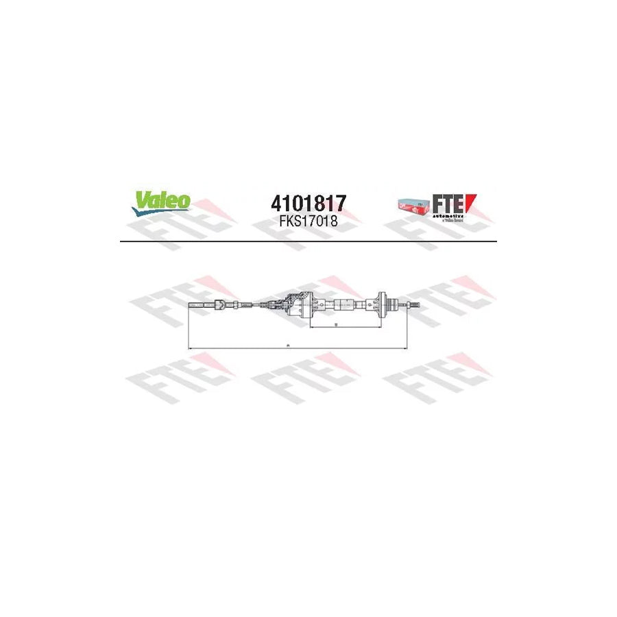 FTE 4101817 Clutch Cable