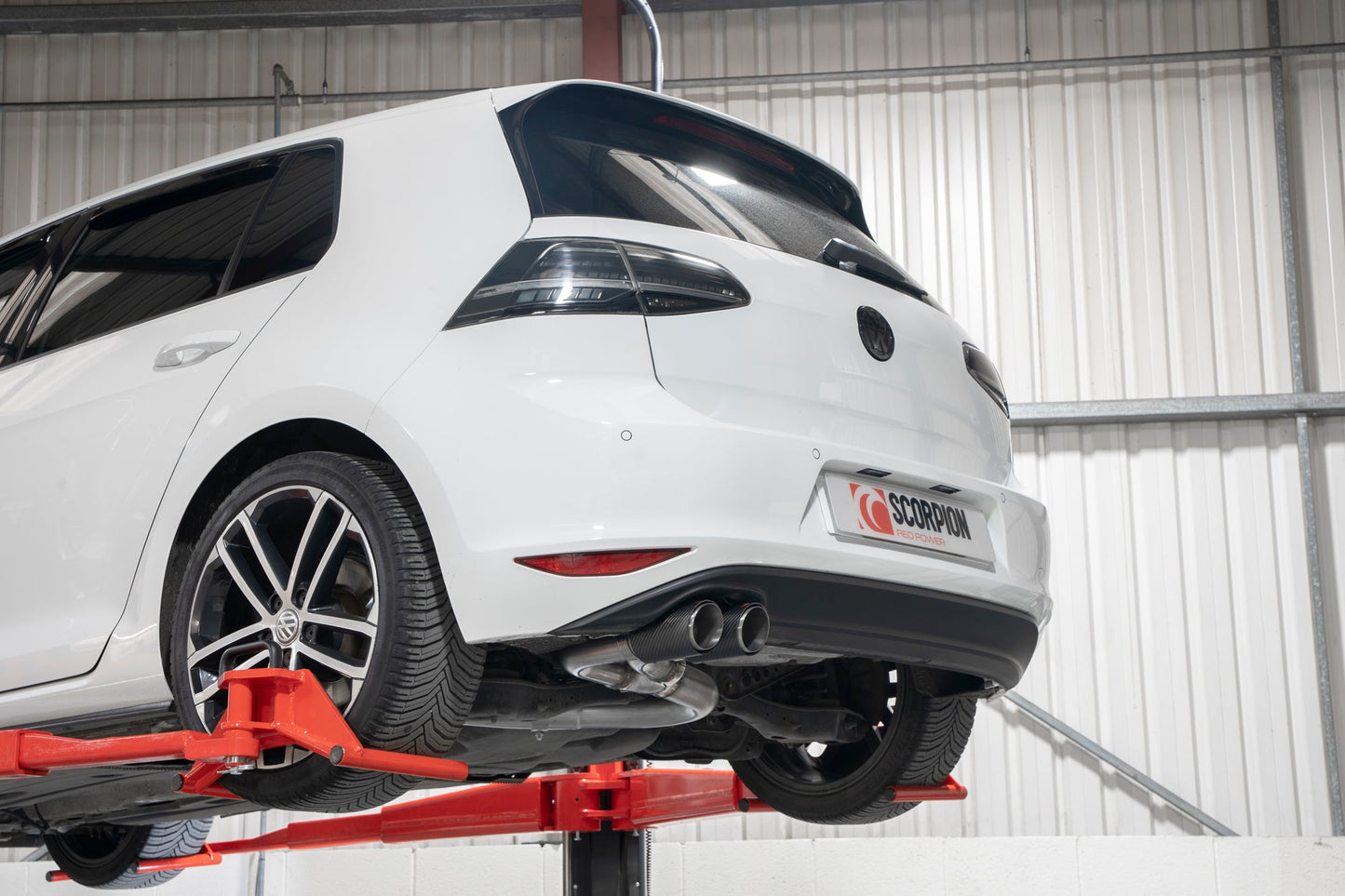 Scorpion SVWS067CF VW Golf MK7 GTD Cat-Back System | ML Performance UK UK