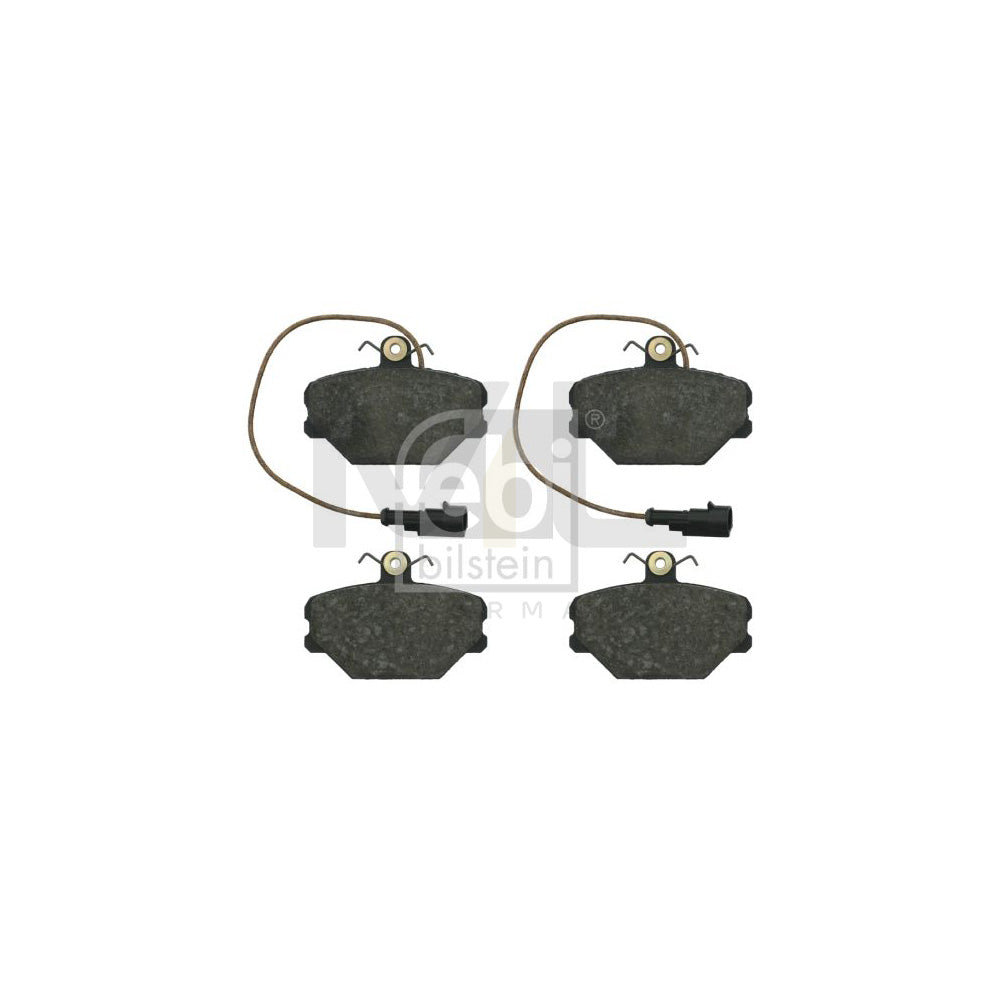 Febi Bilstein 16086 Brake Pad Set Front Axle, Incl. Wear Warning Contact | ML Performance Car Parts