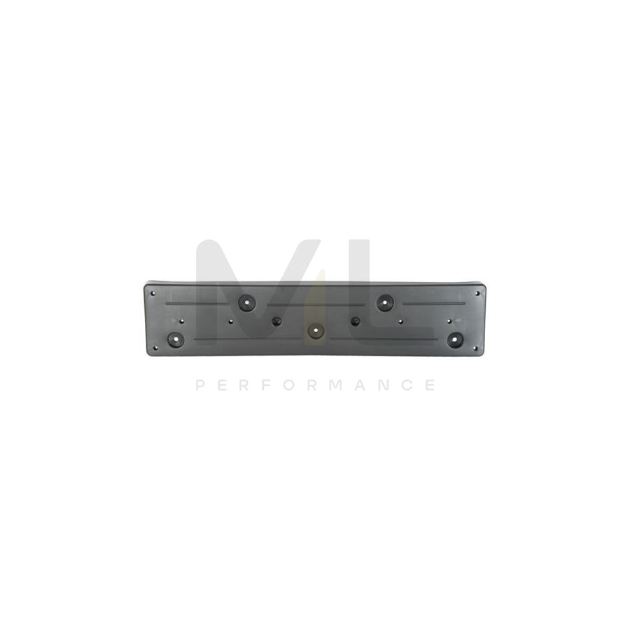 BLIC 6509-01-0070920P Number plate holder for BMW 4 Series Front, Black, frameless