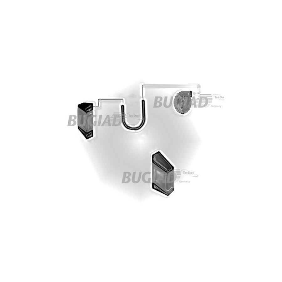 BUGIAD 86654 Charger Intake Hose for Audi A4