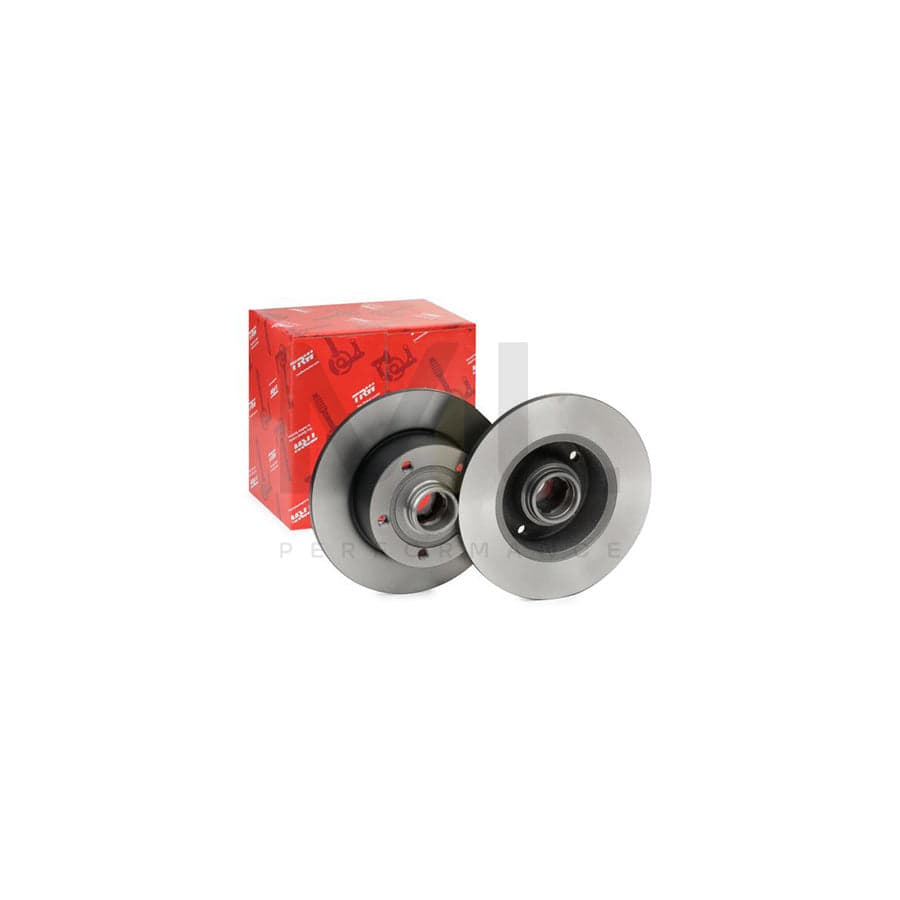 TRW DF2771 Brake Disc for AUDI A4 Solid, Painted - 1 piece
