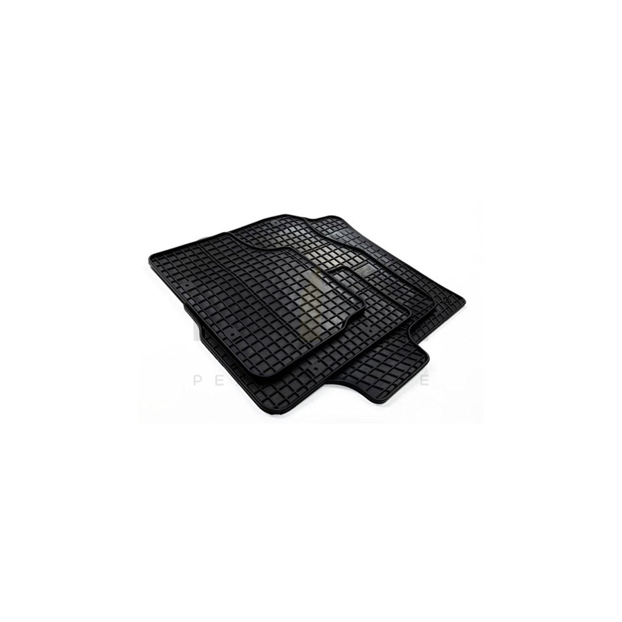 FROGUM Tailored 410350 Floor mat set for TOYOTA COROLLA Elastomer, Front and Rear, Quantity: 4, Black, (LHD)