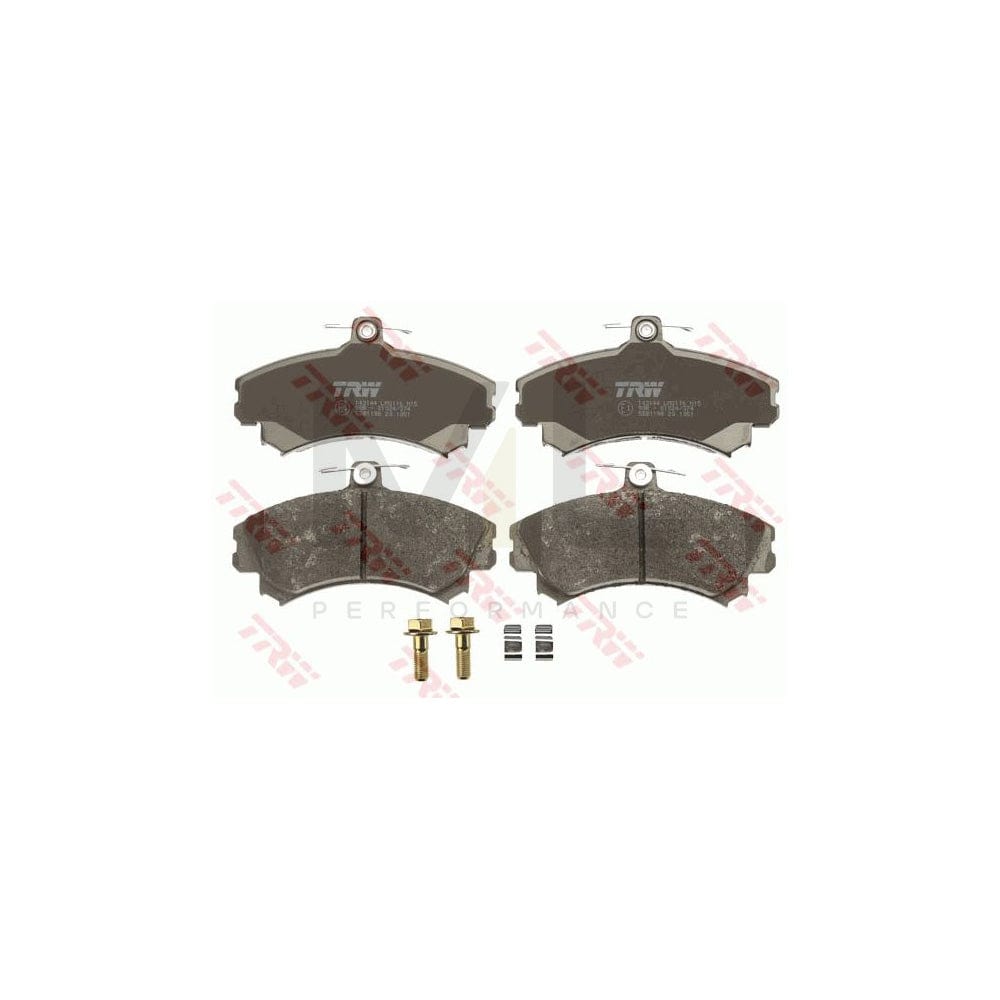 TRW Cotec Gdb1198 Brake Pad Set With Acoustic Wear Warning, With Brake Caliper Screws, With Accessories