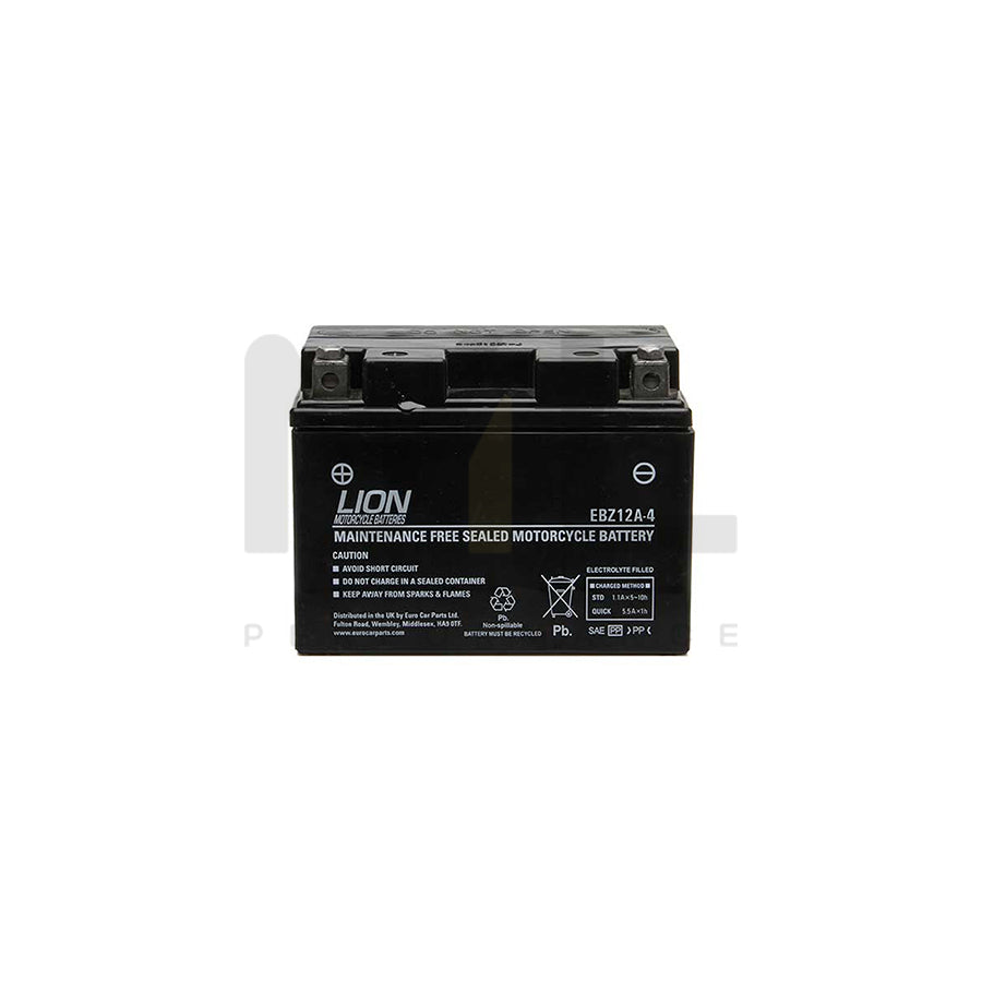Lion Motorcycle Battery (EBZ12A-4)