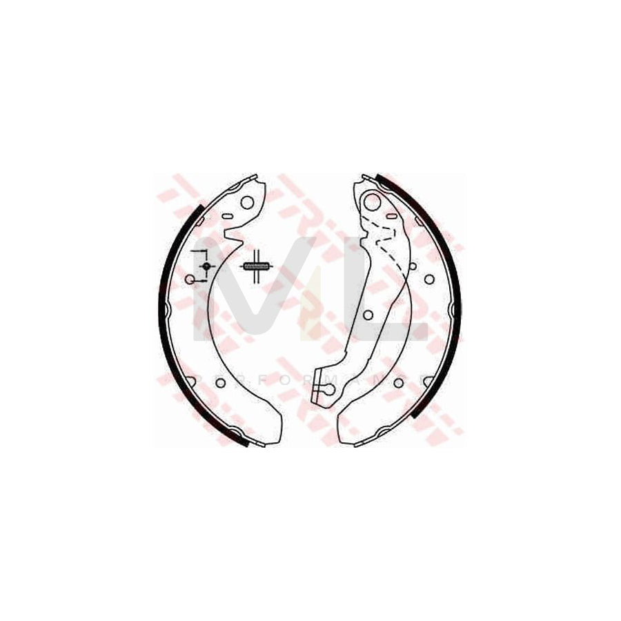 TRW GS6152 Brake Shoe Set