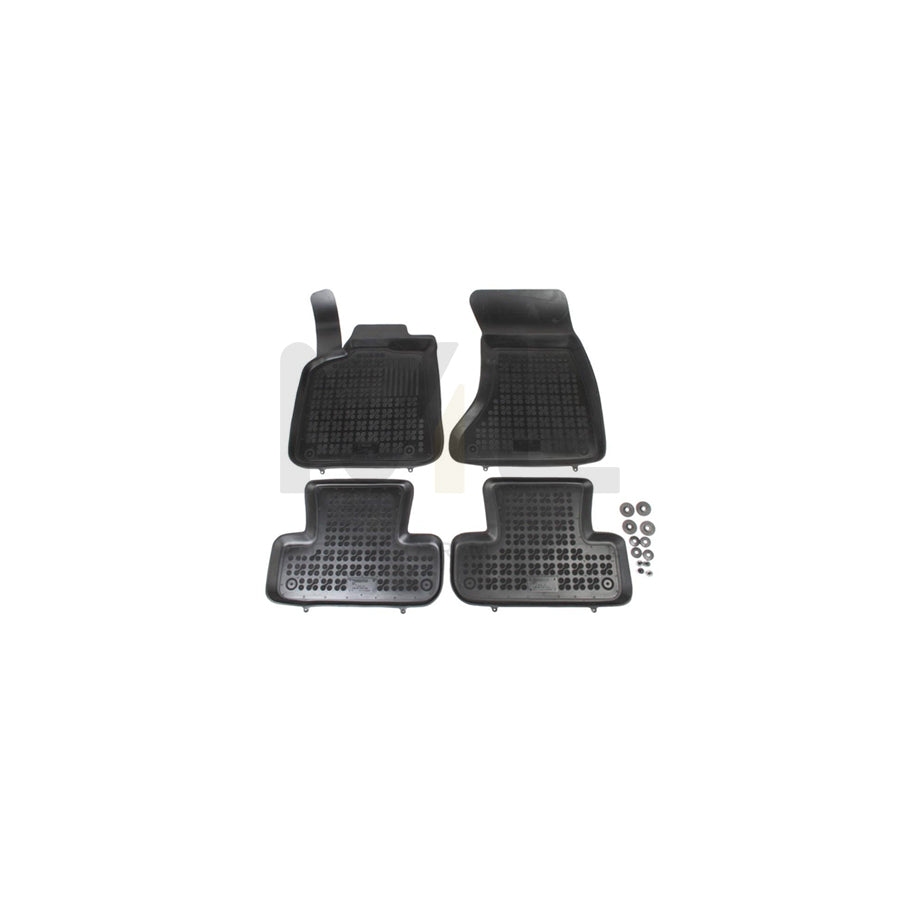 REZAW PLAST Tailored 200306 Floor mat set for AUDI Q5 (8RB) Elastomer, Front and Rear, Quantity: 4, Black