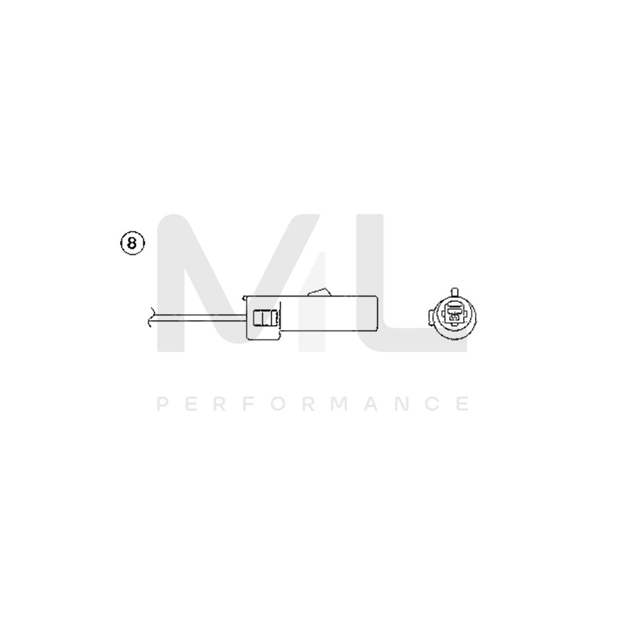 NTK Lambda Sensor / O2 Sensor (NGK 0175) - OZA401-E53 | ML Car Parts UK | ML Performance