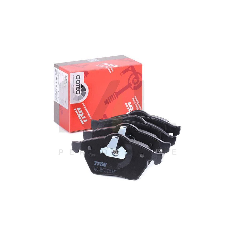 TRW Cotec Gdb1342 Brake Pad Set Prepared For Wear Indicator