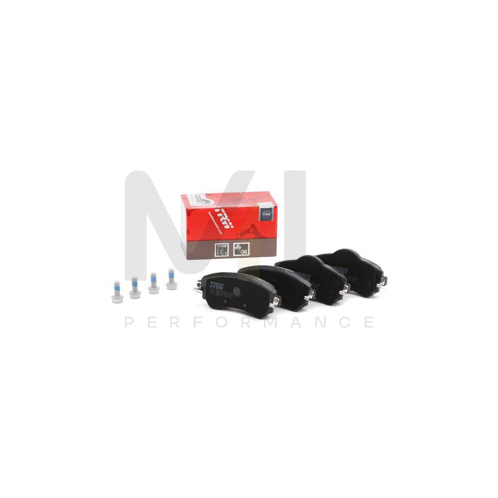 TRW Gdb1917 Brake Pad Set Cotec, Not Prepared For Wear Indicator