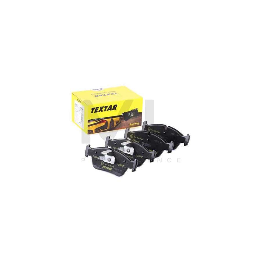 TEXTAR 2328702 Brake pad set prepared for wear indicator