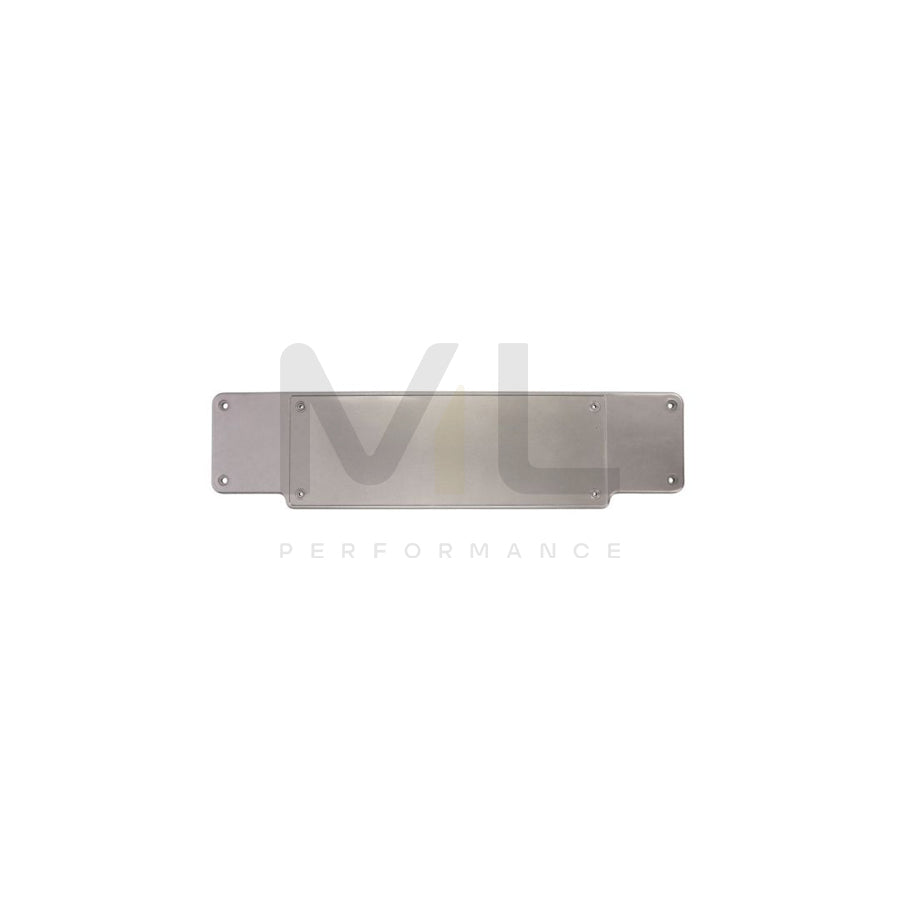 BLIC 6509-01-3527924P Number plate holder suitable for MERCEDES-BENZ E-Class Front, Chrome, frameless