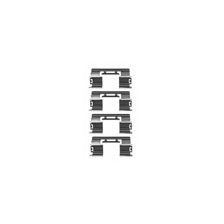 Hella 8DZ 355 204-351 Accessory Kit, Disc Brake Pads