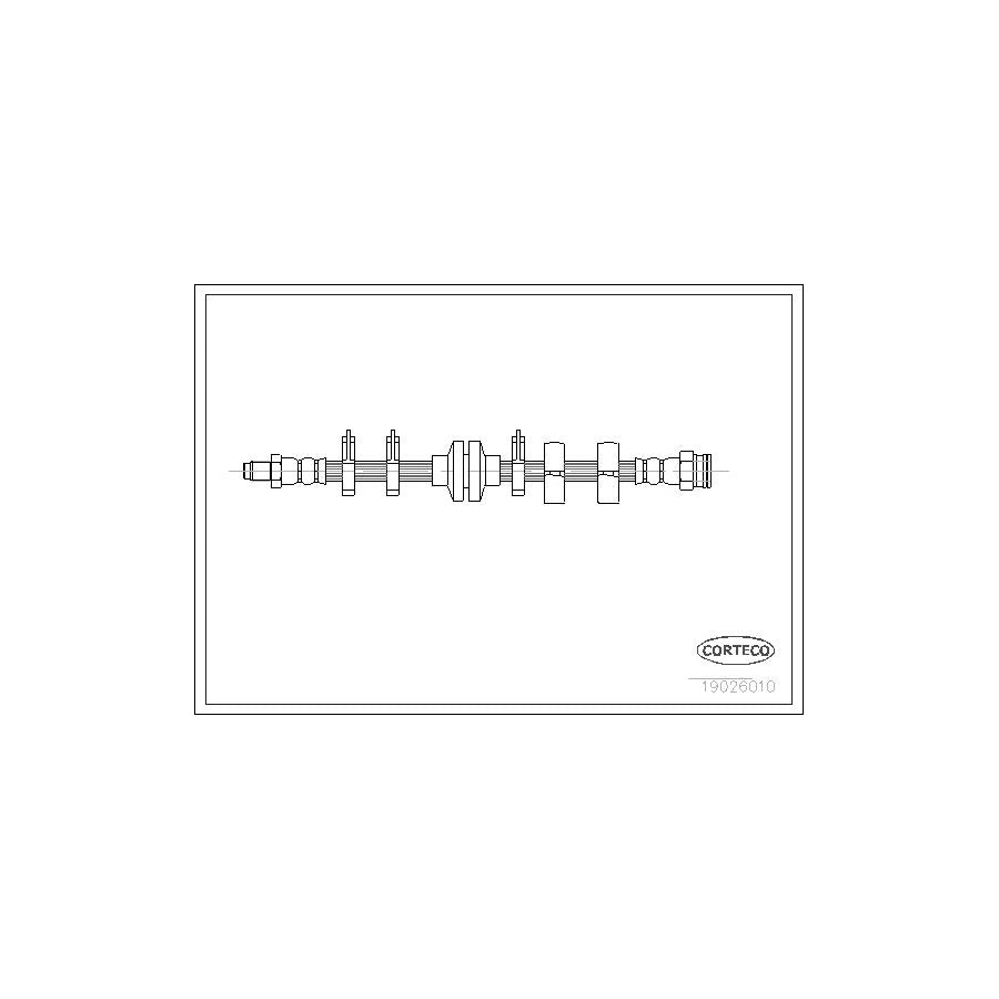 Corteco 19026010 Brake Hose