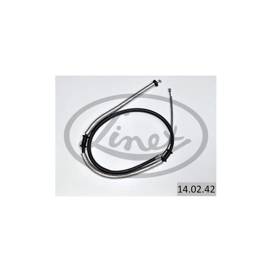 Linex 14.02.42 Cable, Service Brake for Fiat Doblo I Cargo (223)