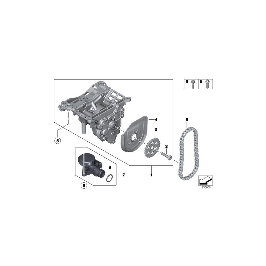 Genuine BMW 11417811924 Intake Pipe With Gasket (Inc. One D, Cooper D 2.0 & Cooper D ALL4 2.0)
