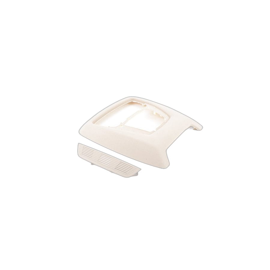 Genuine BMW 61319201454 F02 F01 F04 Trim Cover, Switch Module, Headliner OYSTER (Inc. 750iX, 730d & 750LdX)