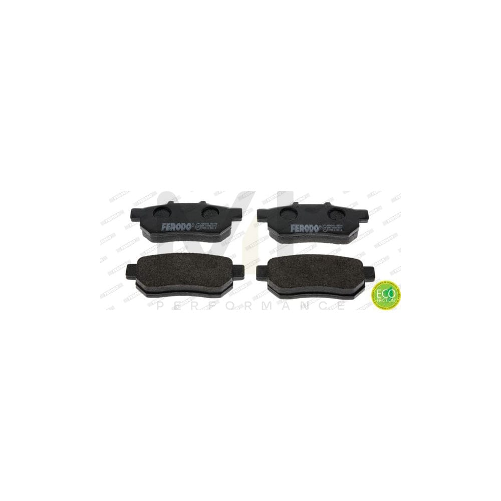 Ferodo Premier Eco Friction FDB778 Brake Pad Set Not Prepared for Wear Indicator, Without Accessories